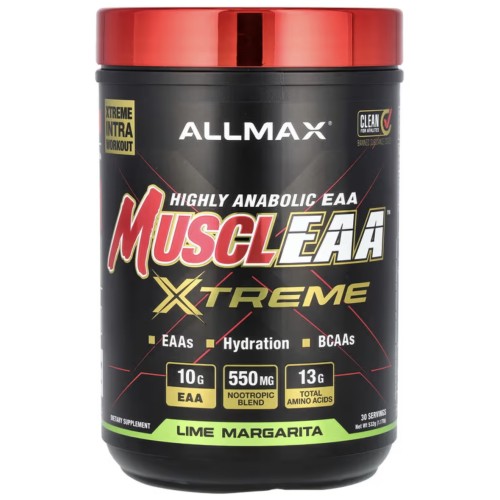 ALLMAX, MusclEAA ™ Xtreme, маргарита из лайма, 523 г (1,17 фунта)